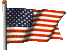 Waving American Flag